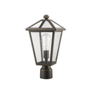 Z-Lite 27.5" Talbot 1 Light Outdoor Post Mount Fixture image 9