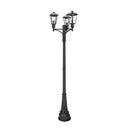 Z-Lite 27.5" Talbot Black 1 Light Outdoor Post Mount Fixture image