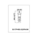 Z-Lite 27" High Tiberius 4 Light Outdoor Pier Mounted Fixture image 7