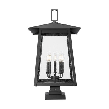 Z-Lite 28.5" High Rainer 5 Light Outdoor Pier Mounted Fixture image 2