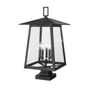 Z-Lite 28.5" High Rainer 5 Light Outdoor Pier Mounted Fixture image