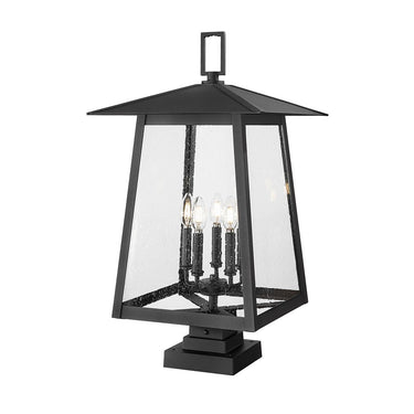 Z-Lite 28.5" High Rainer 5 Light Outdoor Pier Mounted Fixture image