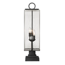 Z-Lite 28.75" High Sana 3 Light Outdoor Pier Mounted Fixture image 2