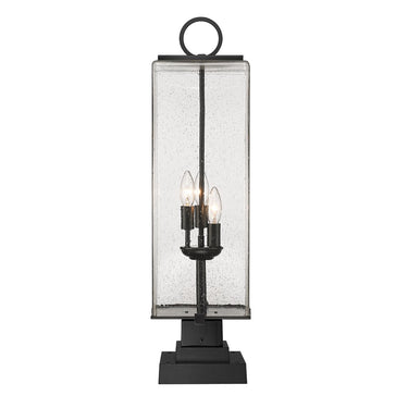 Z-Lite 28.75" High Sana 3 Light Outdoor Pier Mounted Fixture image 2