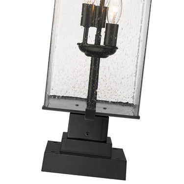 Z-Lite 28.75" High Sana 3 Light Outdoor Pier Mounted Fixture image 3