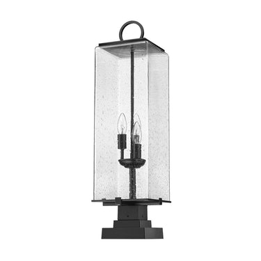 Z-Lite 28.75" High Sana 3 Light Outdoor Pier Mounted Fixture image 4