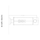 Z-Lite 28.75" High Sana 3 Light Outdoor Pier Mounted Fixture image 7