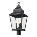 Z-Lite 28" High Raphael 3 Light Outdoor Post Mount Fixture image 2
