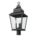 Z-Lite 28" High Raphael 3 Light Outdoor Post Mount Fixture image 4