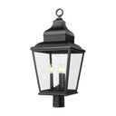 Z-Lite 28" High Raphael 3 Light Outdoor Post Mount Fixture image