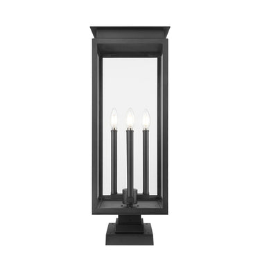 Z-Lite 29.25" High Nova 4 Light Outdoor Pier Mounted Fixture image 2