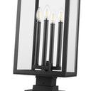 Z-Lite 29.25" High Nova 4 Light Outdoor Pier Mounted Fixture image 3