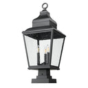 Z-Lite 29.25" High Raphael 3 Light Outdoor Pier Mounted Fixture image 4