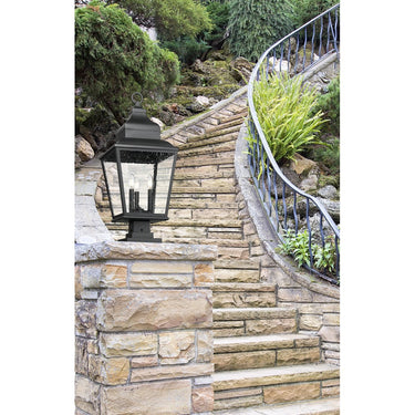 Z-Lite 29.25" High Raphael 3 Light Outdoor Pier Mounted Fixture image 5