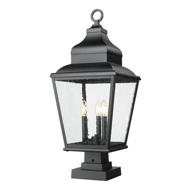 Z-Lite 29.25" High Raphael 3 Light Outdoor Pier Mounted Fixture image