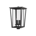 Z-Lite 29.25" High Seoul 4 Light Outdoor Post Mount Fixture image 4