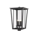 Z-Lite 29.25" High Seoul 4 Light Outdoor Post Mount Fixture image