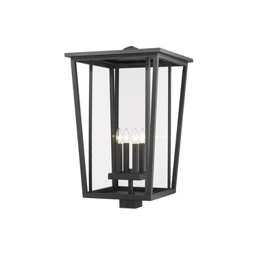 Z-Lite 29.25" High Seoul 4 Light Outdoor Post Mount Fixture image