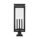 Z-Lite 29.5" High Nova 4 Light Outdoor Pier Mounted Fixture image 2