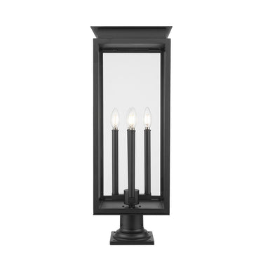Z-Lite 29.5" High Nova 4 Light Outdoor Pier Mounted Fixture image 2