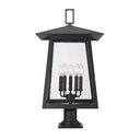 Z-Lite 29.5" High Rainer 5 Light Outdoor Pier Mounted Fixture image 2