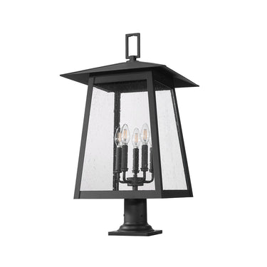 Z-Lite 29.5" High Rainer 5 Light Outdoor Pier Mounted Fixture image 4