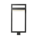 Z-Lite 29" High Luttrel 1 Light Outdoor Post Mount Fixture image 1