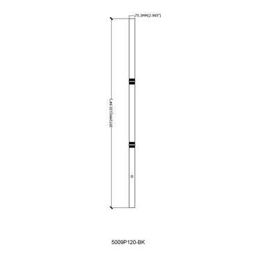 Z-Lite 3" Outdoor Post image 1