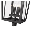 Z-Lite 30.75" High Seoul 4 Light Outdoor Post Mount Fixture image 3