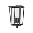Z-Lite 30.75" High Seoul 4 Light Outdoor Post Mount Fixture image 4