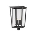 Z-Lite 30.75" High Seoul 4 Light Outdoor Post Mount Fixture image