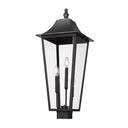 Z-Lite 30" High Gannon 3 Light Outdoor Post Mount Fixture image 1