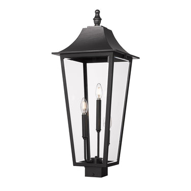 Z-Lite 30" High Gannon 3 Light Outdoor Post Mount Fixture image