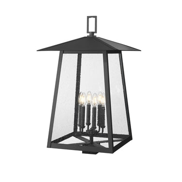 Z-Lite 30" High Rainer 6 Light Outdoor Post Mount Fixture image 2