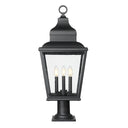 Z-Lite 30" High Raphael 3 Light Outdoor Pier Mounted Fixture image 1