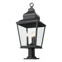 Z-Lite 30" High Raphael 3 Light Outdoor Pier Mounted Fixture image 2