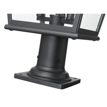 Z-Lite 30" High Raphael 3 Light Outdoor Pier Mounted Fixture image 3