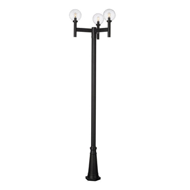 Z-Lite 30" Laurent 3 Light Outdoor Post Mounted Fixture image 1