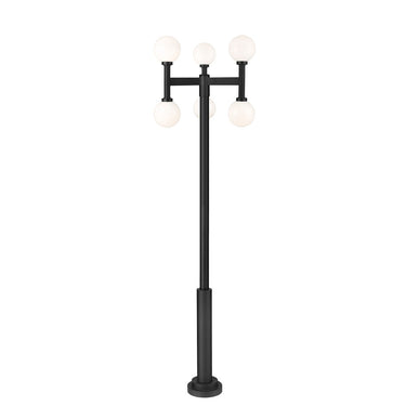 Z-Lite 30" Laurent 6 Light Outdoor Post Mount Fixture image 2