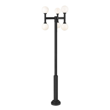 Z-Lite 30" Laurent 6 Light Outdoor Post Mount Fixture image