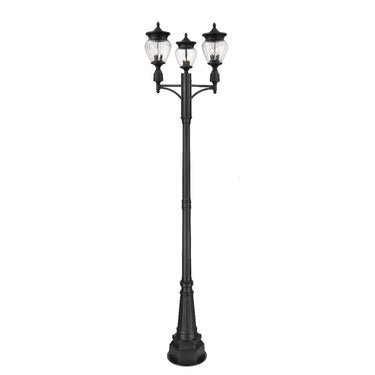 Z-Lite 31.5" Davina 3 Light Outdoor Post Mounted Fixture image 2