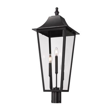 Z-Lite 31.5" High Gannon 3 Light Outdoor Post Mount Fixture image 1