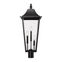 Z-Lite 31.5" High Gannon 3 Light Outdoor Post Mount Fixture image 2