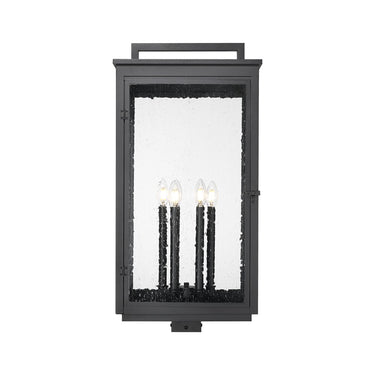 Z-Lite 31.5" High Hartwell 6 Light Outdoor Post Mount Fixture image 2