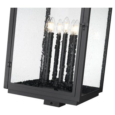 Z-Lite 31.5" High Hartwell 6 Light Outdoor Post Mount Fixture image 3