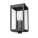 Z-Lite 31.5" High Hartwell 6 Light Outdoor Post Mount Fixture image 4