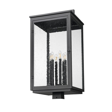 Z-Lite 31.5" High Hartwell 6 Light Outdoor Post Mount Fixture image 4