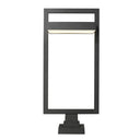 Z-Lite 31.5" High Luttrel 1 Light Outdoor Pier Mounted Fixture image 1