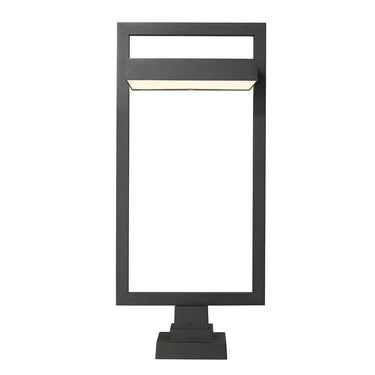 Z-Lite 31.5" High Luttrel 1 Light Outdoor Pier Mounted Fixture image 1