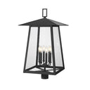 Z-Lite 31.5" High Rainer 6 Light Outdoor Post Mount Fixture image 2